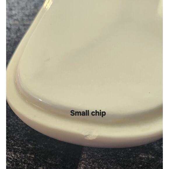 Vintage Ceramic Cow Butter Dish Black & White Holstein Farmhouse Kitchenware - Picture 6 of 8